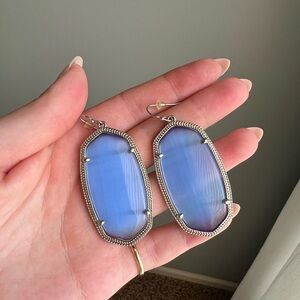 Kendra Scott Blue Danielle Dangly Earrings